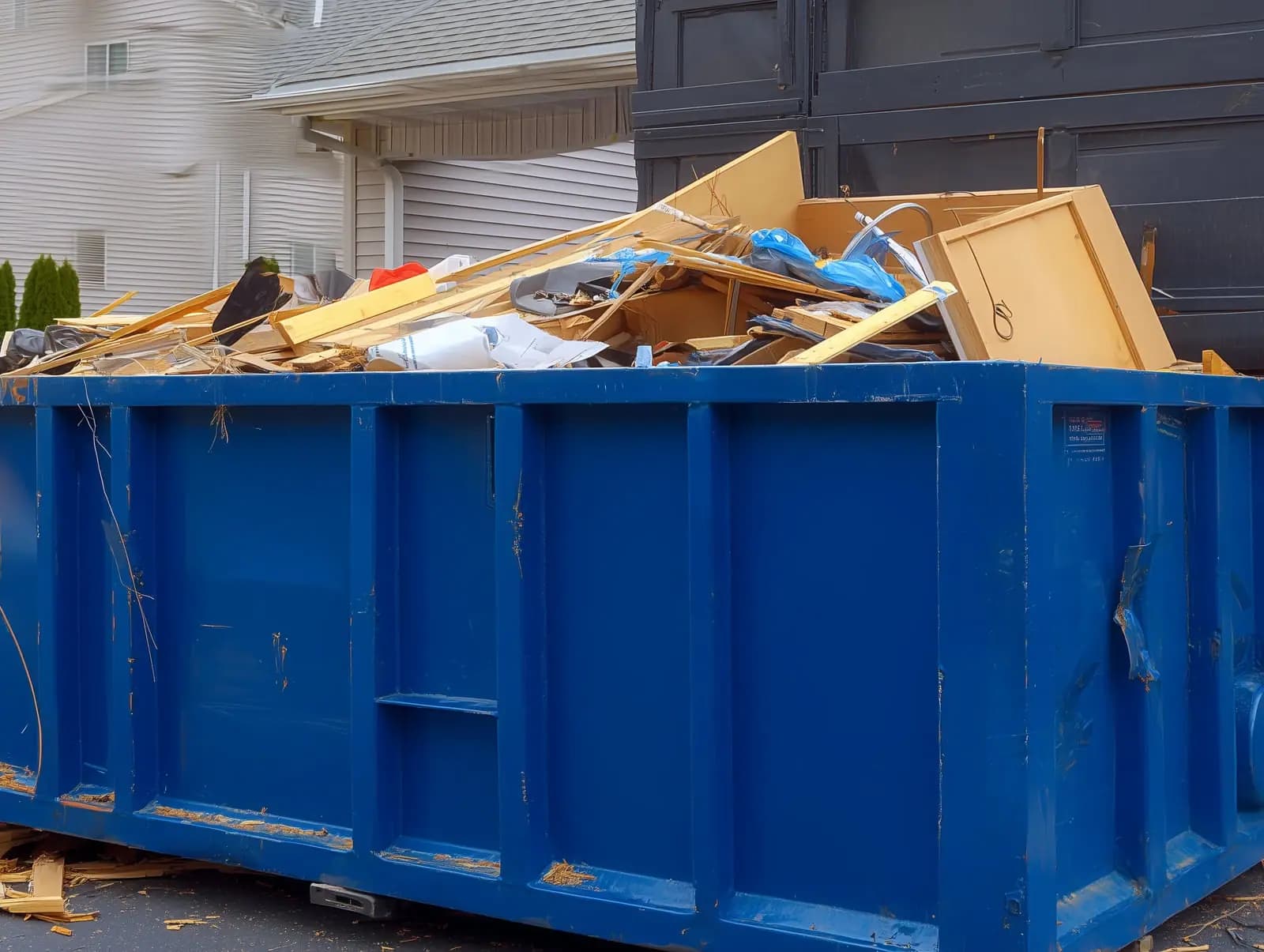 Commercial waste services in action